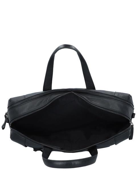 PAN  Porte-documents en cuir pour ordinateur portable 15,6" Noir - Porte Documents Travail