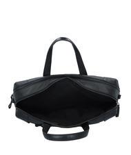 PIQUADRO PAN  Porte-documents en cuir pour ordinateur portable 15,6" Noir - Porte Documents Travail - 4