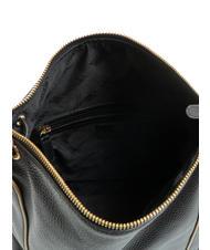 BRACCIALINI NAOMI Sac bandoulière en cuir noir - Sacs pour Femme - 5