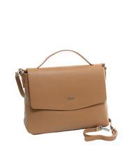 TOSCA BLU CICLAMINO Sac porte-documents en cuir martelé chameau - Sacs pour Femme - 2