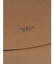 TOSCA BLU CICLAMINO Sac porte-documents en cuir martelé chameau - Sacs pour Femme - 3