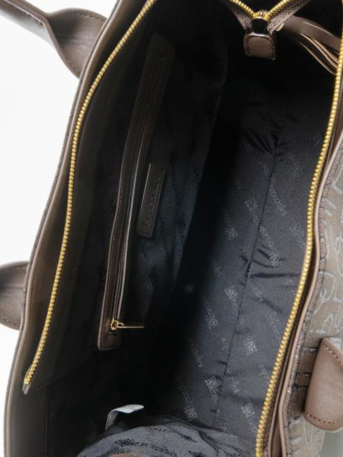 FONT Sac cabas avec bandoulière marron - Sacs pour Femme