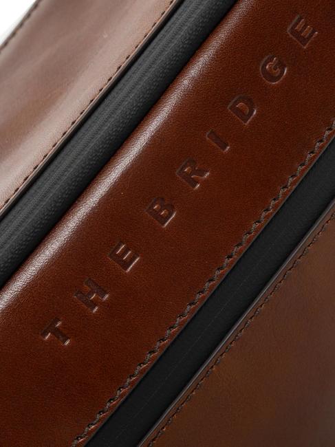 DAMIANO La beauté du cuir Marron / Ruthénium - Trousses