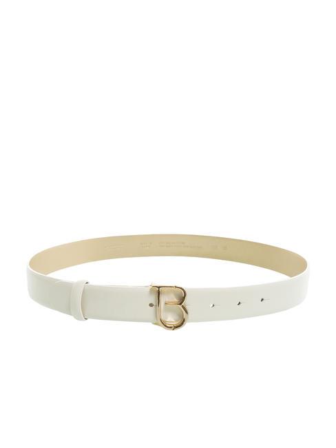 BELT Ceinture en cuir blanc - Ceintures