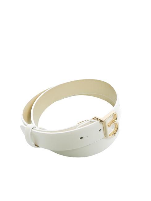 BELT Ceinture en cuir blanc - Ceintures