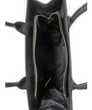 TOSCA BLU RECTANGLE Sac fourre-tout en toile Noir - Sacs pour Femme - 5