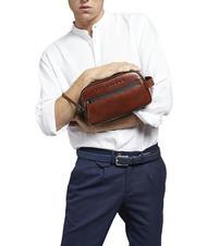 THE BRIDGE DAMIANO La beauté du cuir océan profond abb. ruthénium foncé mat - Trousses - 3