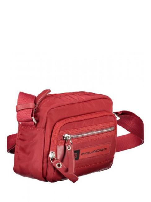 PQ-BIOS  PQ-BIOS Sac &agrave; bandouli&egrave;re en nylon r&eacute;g&eacute;n&eacute;r&eacute; ROUGE - Sacs en Bandouli&egrave;res pour Homme