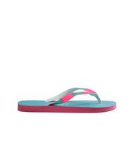 HAVAIANAS TOP VERANO II Tongs rose/blanc - Chaussures Femme - 2