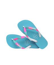 HAVAIANAS TOP VERANO II Tongs rose/blanc - Chaussures Femme - 3