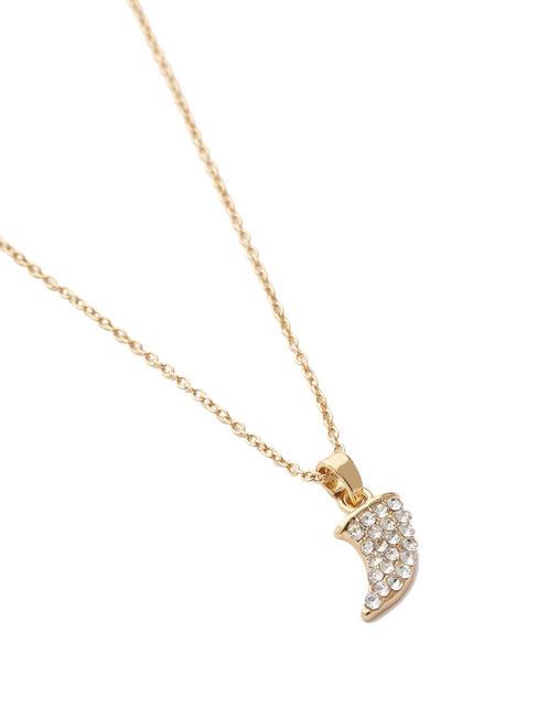 CRYSTAL SHARK Collier rose d'or - Colliers