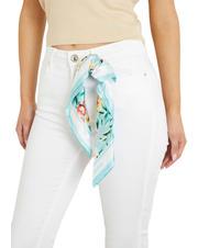 GUESS 1981 CAPRI Jean skinny avec foulard blanc pur - Jeans - 3