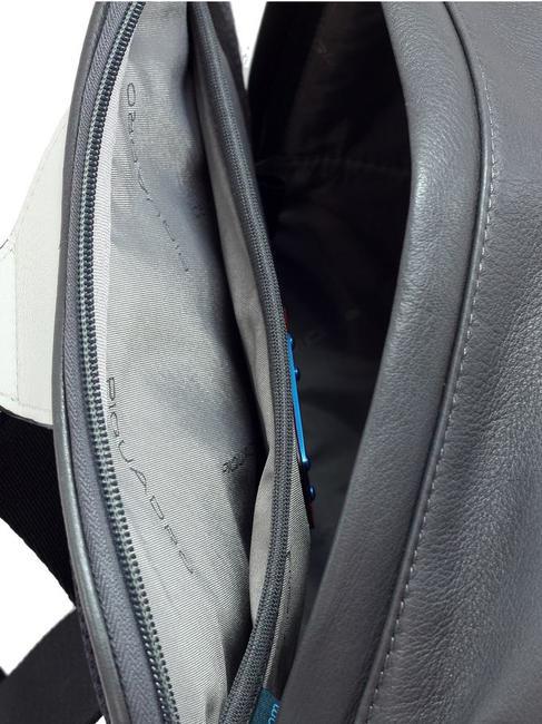 ERMES Petit sac à dos en cuir, support ipad 11 ROUGE - Sacs à dos pour ordinateur portable