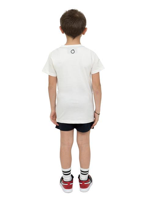 ROJI Ensemble t-shirt et bermuda en coton blanc/ind. - Survêtements pour enfants