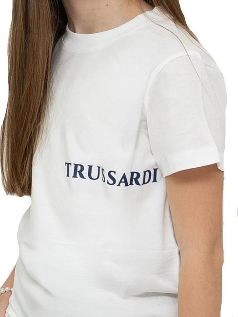 PANELLA Ensemble t-shirt et bermuda en coton blanc/ind. - Surv&ecirc;tements pour enfants