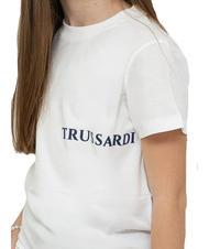 TRUSSARDI PANELLA Ensemble t-shirt et bermuda en coton blanc/ind. - Surv&ecirc;tements pour enfants - 3