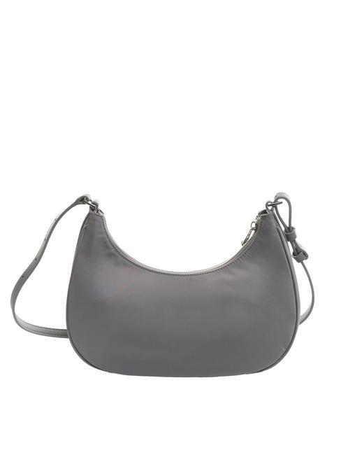 BE-HER Sac hobo porté épaule gris fer - Sacs pour Femme