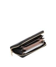 PIQUADRO DAFNE Portefeuille zippé Noir - Portefeuilles Femme - 2