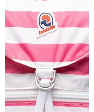 INVICTA MINISAC VINTAGE Sac à dos pliable rose blanc - Sacs à dos pour l'École & les Loisirs - 4