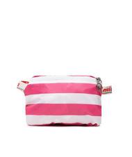 INVICTA MINISAC VINTAGE Sac à dos pliable rose blanc - Sacs à dos pour l'École & les Loisirs - 5