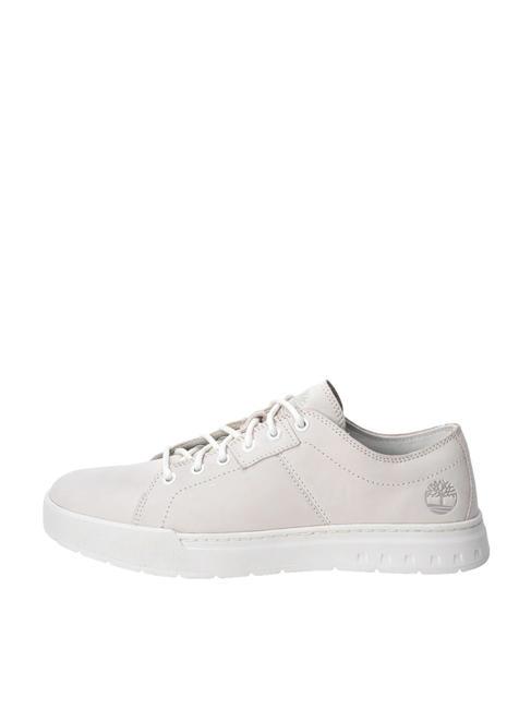 MAPLE GROVE  Baskets en cuir nubuck blanc - Chaussures Homme