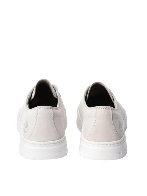 MAPLE GROVE  Baskets en cuir nubuck blanc - Chaussures Homme