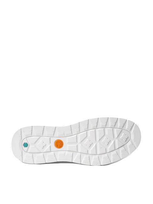 MAPLE GROVE  Baskets en cuir nubuck blanc - Chaussures Homme