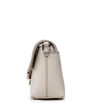 FURLA CHARLOTTE Mini sac porté épaule en cuir perle - Sacs pour Femme - 3