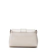 FURLA CHARLOTTE Mini sac porté épaule en cuir perle - Sacs pour Femme - 5