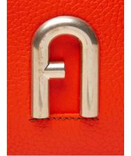 FURLA PRIMULA Sac à bandoulière, en cuir mandarine - Sacs pour Femme - 5