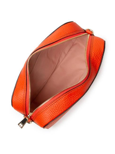 PRIMULA Sac à bandoulière, en cuir mandarine - Sacs pour Femme