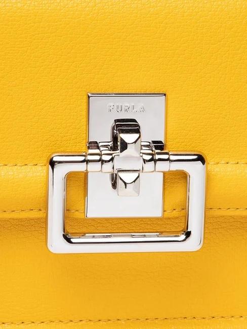 VILLA Mini sac à bandoulière en cuir pollen - Sacs pour Femme