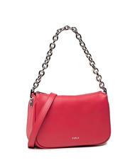 FURLA MOON S Sac à main avec anse en chaîne coquelicot - Sacs pour Femme - 2