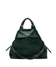 GIANNI CHIARINI DUNA Sac &agrave; main en cuir avec bandouli&egrave;re vert profond - Sacs pour Femme - 2