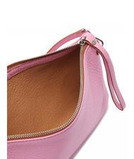 GIANNI CHIARINI HERMY Pochette en cuir martel&eacute; rosa-nature - Sacs pour Femme - 4