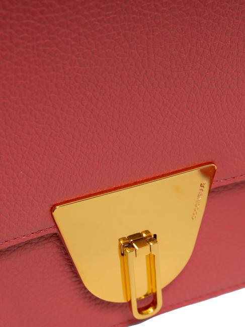 NICO Petit sac bandoulière en cuir canneberges - Sacs pour Femme