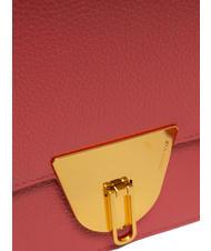 COCCINELLE NICO Petit sac bandoulière en cuir canneberges - Sacs pour Femme - 5