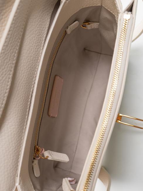 NICO Petit sac bandoulière en cuir lait de coco - Sacs pour Femme