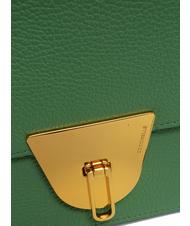 COCCINELLE NICO Petit sac bandoulière en cuir menthe poivrée - Sacs pour Femme - 5