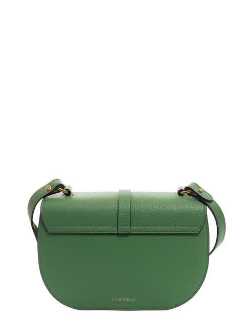 MARGHERITA Sac Saddle en cuir martel&eacute; menthe poivr&eacute;e - Sacs pour Femme