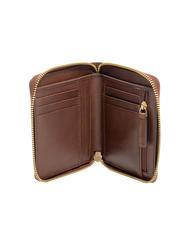 THE BRIDGE CECILIA Portefeuille moyen en cuir zipp&eacute; sur tout le pourtour MARRON - Portefeuilles Femme - 2