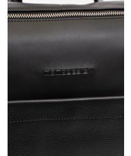 MOMO DESIGN SQUARED Sac à dos en cuir pour ordinateur portable 15" noir - Sacs à dos pour ordinateur portable - 3