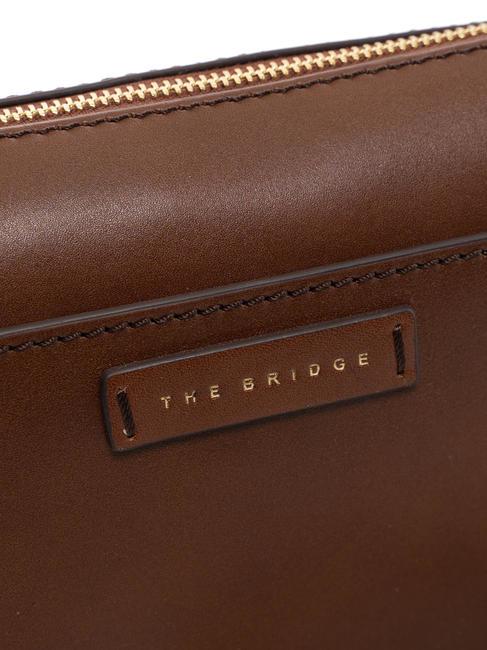 CECILIA Sac bandoulière en cuir MARRON - Sacs pour Femme