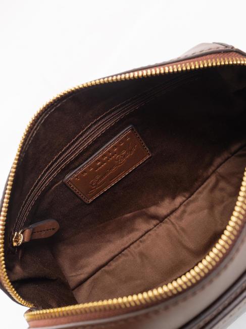 CECILIA Sac bandoulière en cuir MARRON - Sacs pour Femme