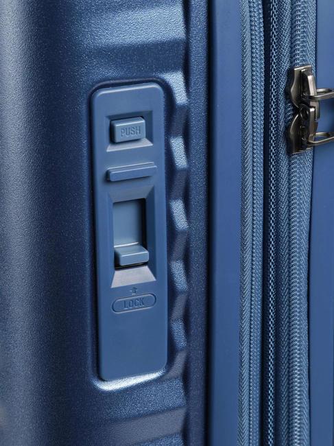 CELESTRA BLX Chariot extensible moyen marine - Valises Rigides