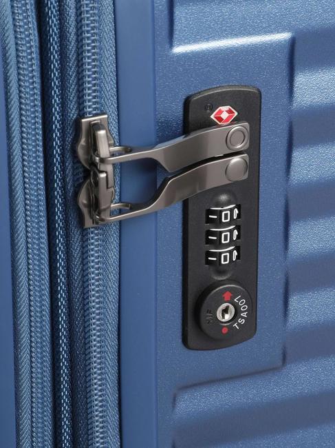 CELESTRA BLX Chariot extensible moyen marine - Valises Rigides