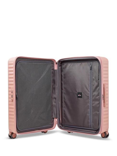 CELESTRA S Grand chariot extensible rose - Valises Rigides