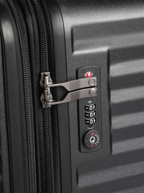 CELESTRA BLX Grand chariot extensible noir - Valises Rigides