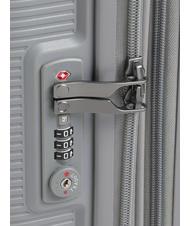 ECHOLAC FORZA Chariot &agrave; bagages &agrave; main extensible gris arctique - Valises cabine - 4