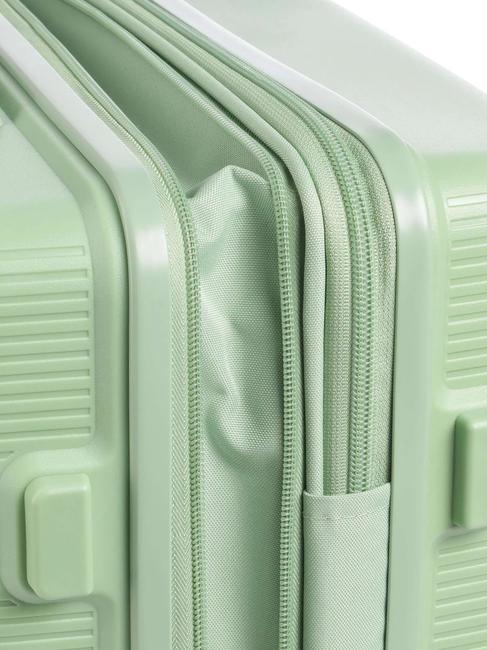 FORZA Lot de 3 chariots extensibles : cabine+moyen+grand vert récif - Ensemble Valises